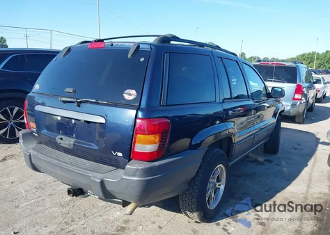2004 Jeep Grand Cherokee Laredo z USA, uszkodzony, nr VIN 1J4GW48NX4C405009
